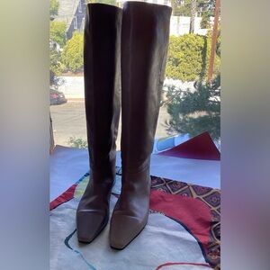 Vagabond shoemakers tan leather beautiful boots